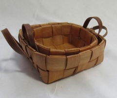 storage basket,wood woven basket,gift basket,fruit basket