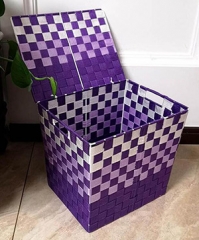 storage basket,laundry basket,PP webbing basket with metal frame