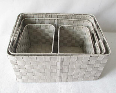 storage basket,gift basket,laundry basket,PP webbing basket
