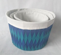 storage basket with fabric liner,gift basket,laundry basket