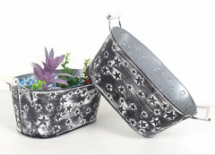 flower pot,garden pot,metal pot