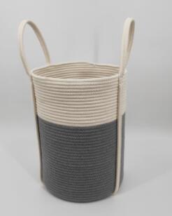 storage basket,cotton rope basket,laundry basket