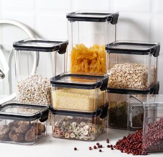 Home and kitchen plastic food storage container,4 sizes