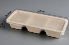 bagasse biodegradable containers takeaway box