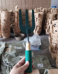 garden tools hand rake,wooden and sponge handle