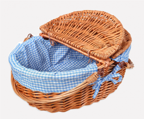 wicker picnic basket full willow picnic basket