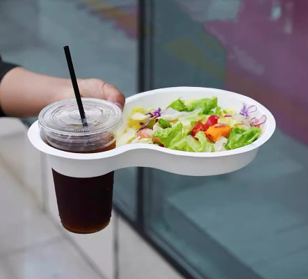 CityWalk disposable plate bagasse biodegradable container