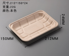 disposable plate bagasse biodegradable tray