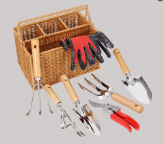 garden basket tool set garden kit